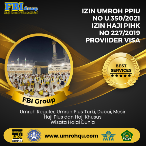 Travel Umroh tangerang FBI Haji umroh berizin resmi kemenag